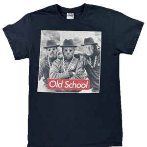 Gildan Old School Horror Tee Small Jason Freddy Parody 80s Hip Hop Graphic Shirt